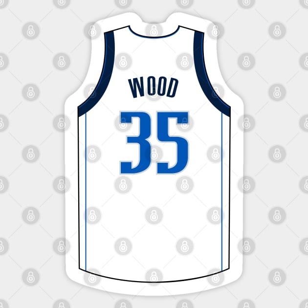 Christian Wood Dallas Jersey Qiangy Sticker by qiangdade